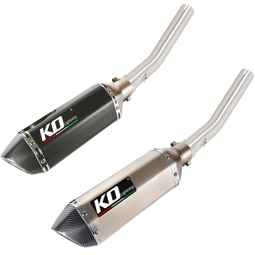 

For Yamaha Tenere 700 2019-2025 Tenere 700 Rally Edition 2020-2025 Motorcycle Exhaust System 51MM Stainless Steel Mid Link Pipe