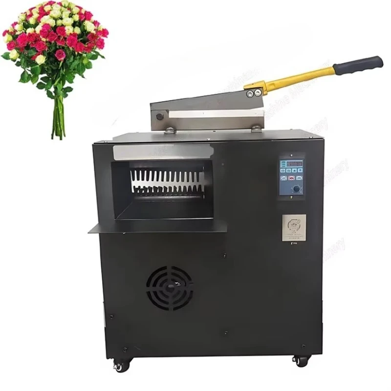 

Easy to Operate Rose Thorn Removal Machine Rose Flower Dethorn Deleafing Machine Rose Stem Cutting Machine