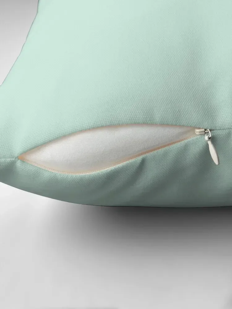 Light Duck Egg Blue-Green Solid Throw Pillow autumn pillowcase Christmas Pillow Cases pillow