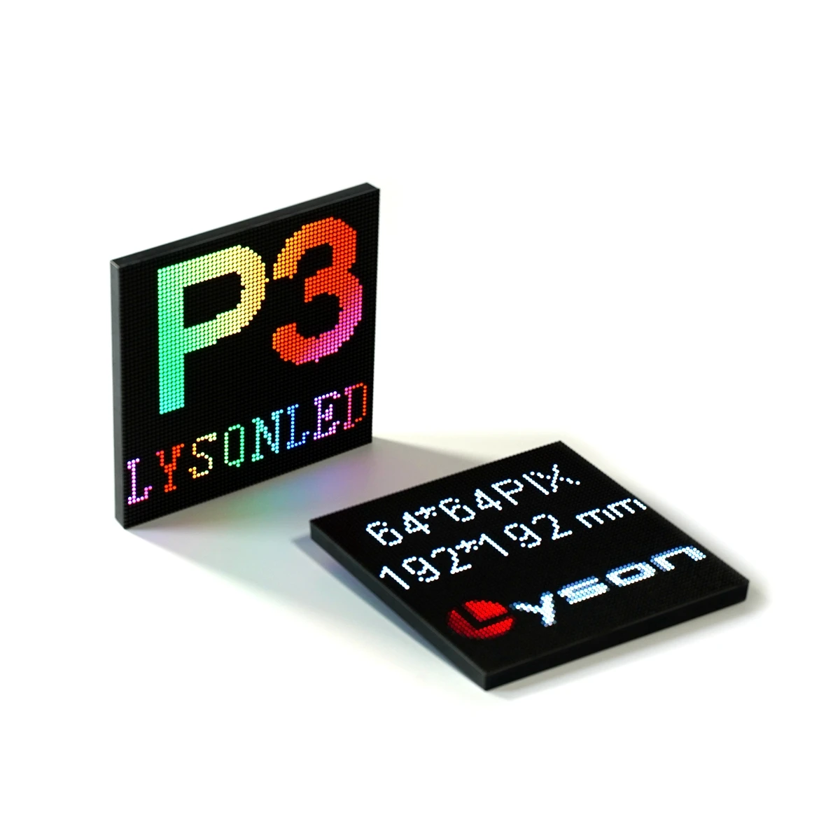 P3 Led Panel 192x192 MM Indoor SMD RGB Video Display Screen Module 64x64 Pixels Matrix 1/32 Scan 1920Hz HUB75E Pantalla Led