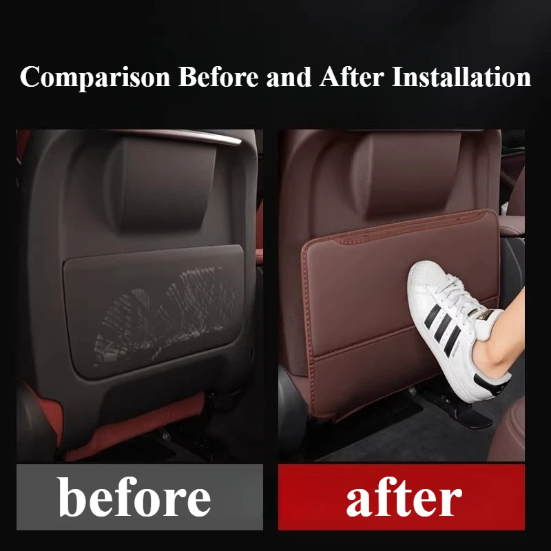 For Jeep Grand Cherokee/Compass/Renegade/Gladiator/Wrangler/Commander Seat Back Anti-Kick Pad Anti-Wear Pad Accessories Tools
