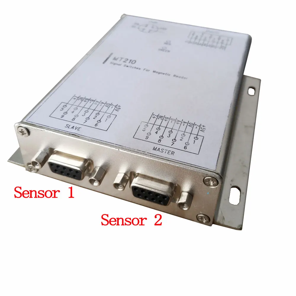 High precision linear scale encoder, magnetic grating angle 360 °, minute second display, conversion, connection converter