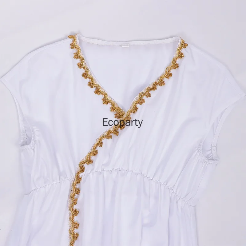 New Women Ancient Greek Moon Hunting Goddess Artemis Costume Medieval Princess Cosplay Dress Halloween Carnival Party Clothes view 6