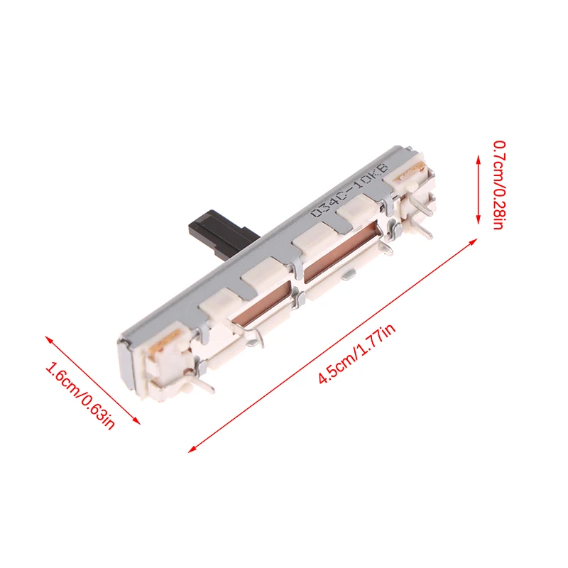 مقياس جهد منزلق فردي ، b10k ، محورين ، 10 ، ملحقات الخلاطة ، rs30111ac00v ،