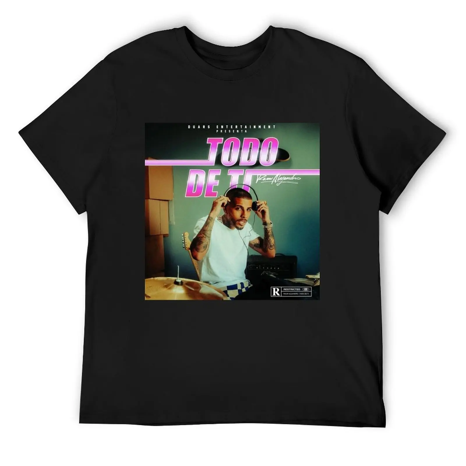 

Todo De Ti Music Art Print T-Shirt oversized t shirt summer clothes graphic t shirt vintage mens t shirts pack
