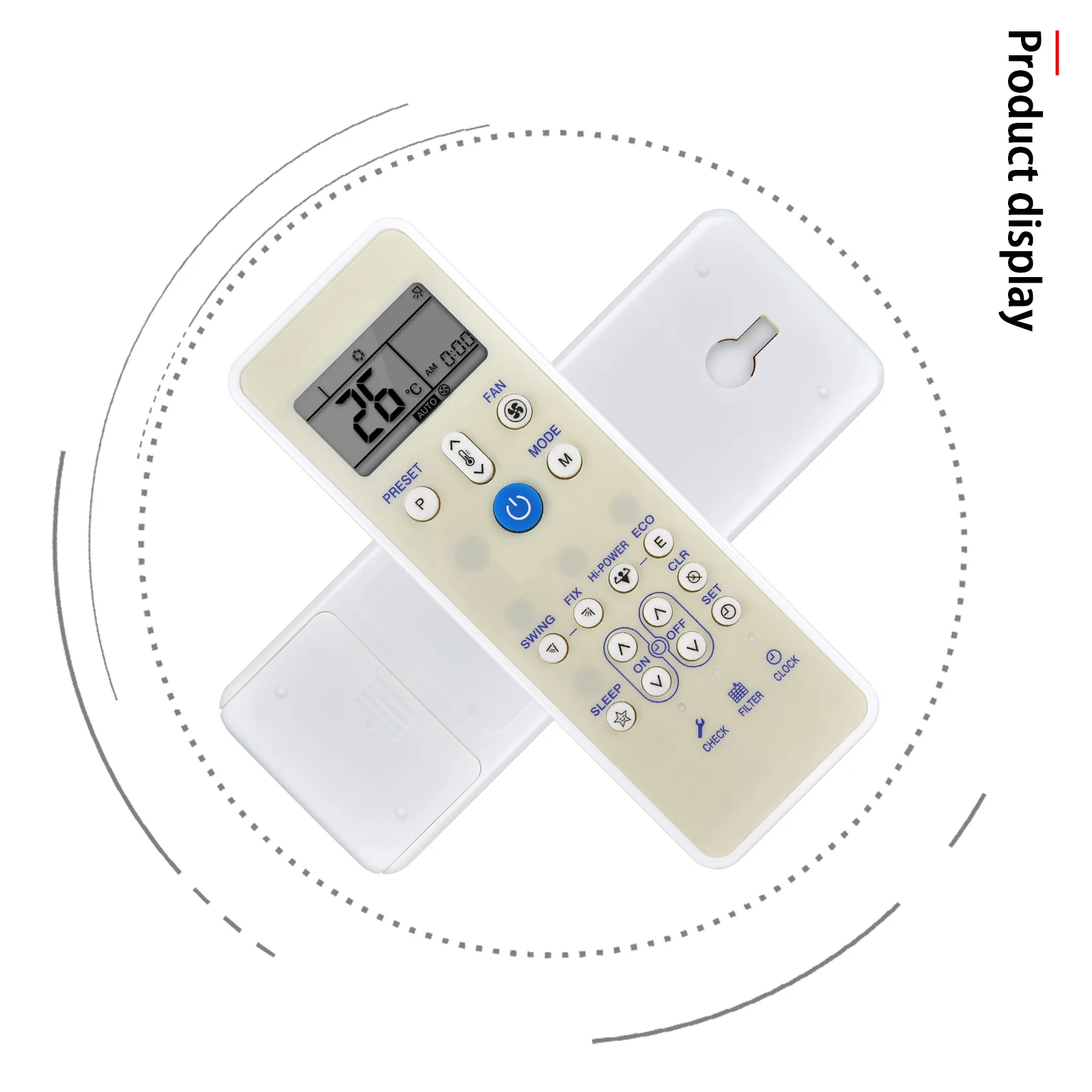 Nowy pilot zdalnego sterowania dla Carrier Toshiba WC-L03SE WH-L03SE RBC-AX32CE2 RBC-AX32UW-E TCB-AX32E2 KTKL004