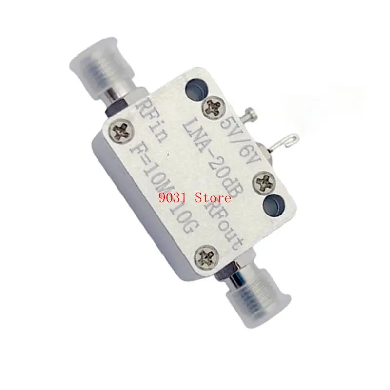 RF Broadband Amplifier 10MHz-10GHz P1DB = 20dBm G = 20dB Amplifier Output Noise Rendah