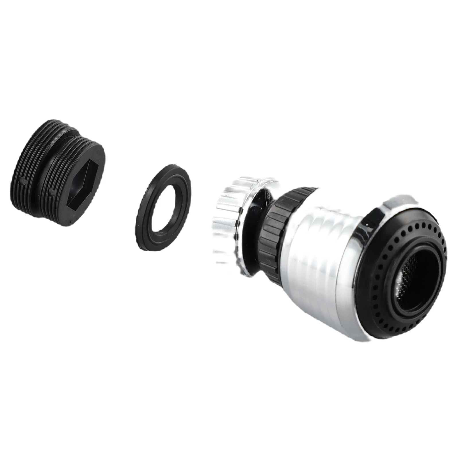 Küchenarmatur-Belüfter, 360-Grad-Drehung, Bubbler, wassersparender Wasserhahn-Adapter, Belüfter, Wasserhahn-Düse, Duschkopf, Badzubehör