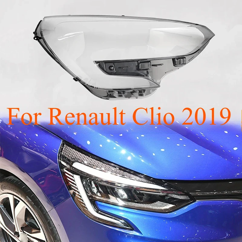 

Headlight Cover Shell Shade For Renault Clio 5 2019 Head Lamp Glass Head Light Cover Lens Transparent