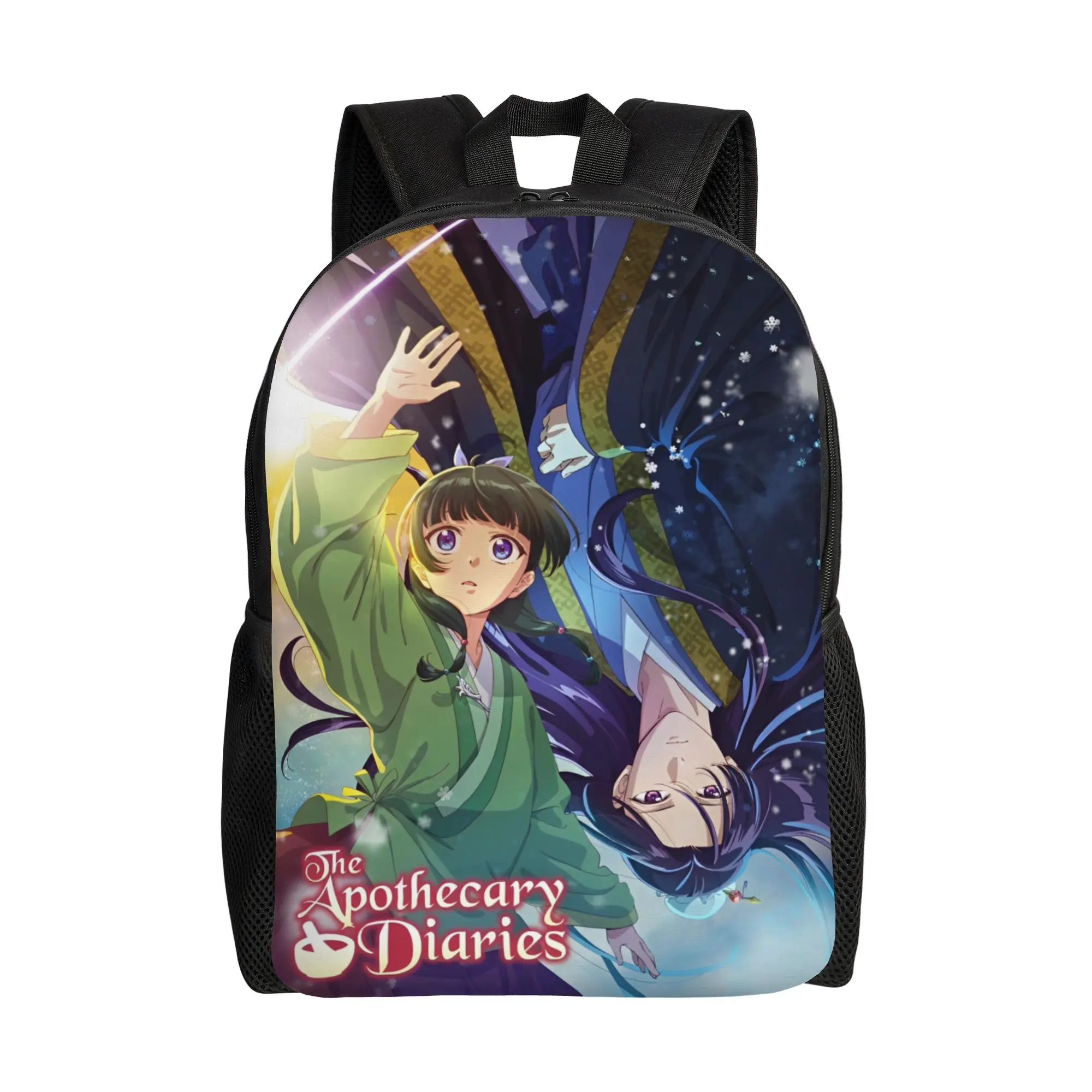 

Рюкзак Maomao Jinshi в стиле аниме для подростков, для старшей школы, походов, путешествий, повседневный рюкзак по мотивам «Дневников аптекаря», сумка через плечо для колледжа