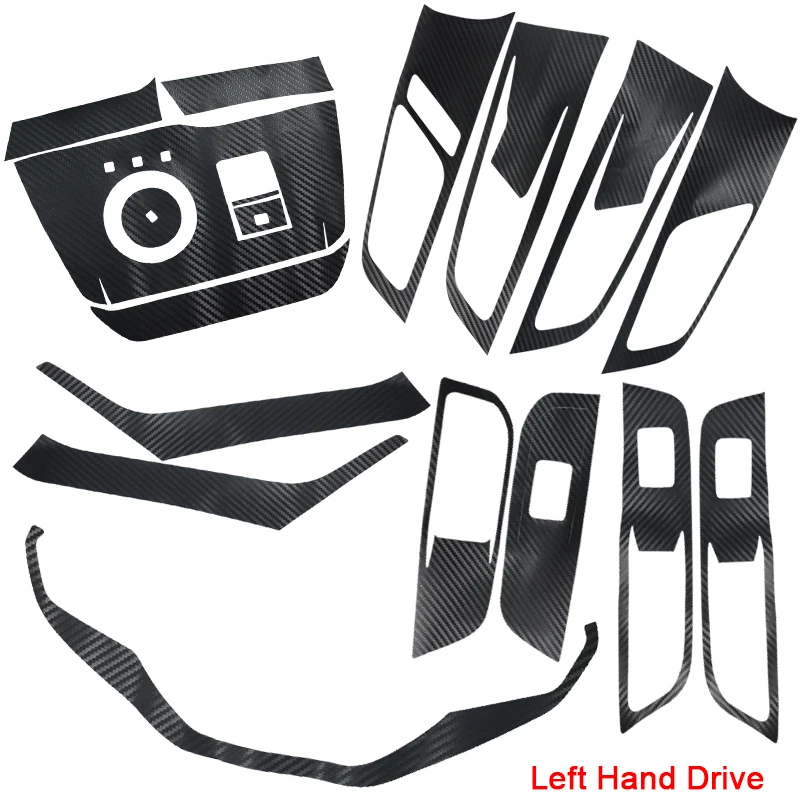 Car Sticker For MG 4 Electric Mulan 2023-2025 LHD RHD Windows Contol Inner Door Gear Panel Decoration Protective Film Accessory