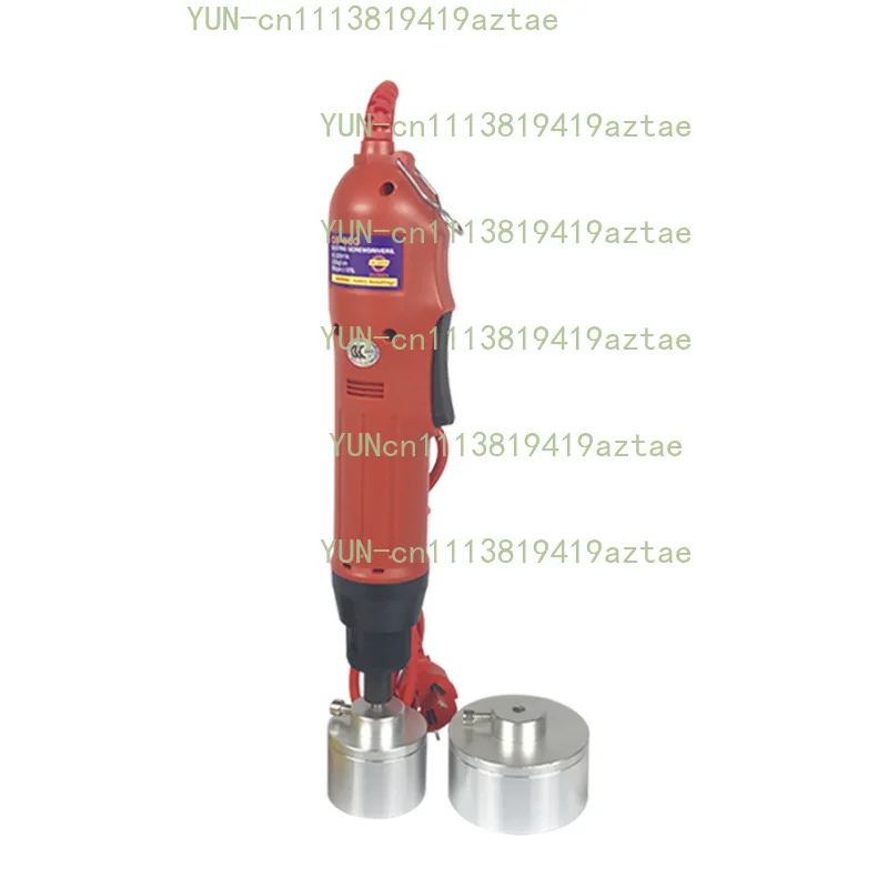 Plastic glass bottle tightening and sealing manual small semi-automatic hand-operated spiral electric sealing machine