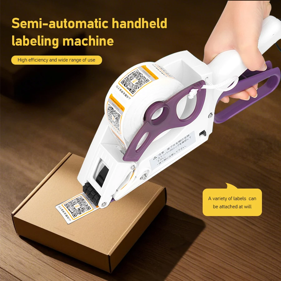 

Manual Labeling Machine Label Dispense Hit Packaging Sticker Label Marking Machine Portable Hand Held Sticker Label Applicator