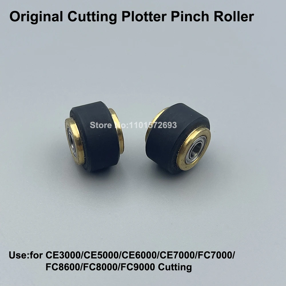 Original Cutting Paper Pressure Pinch Roller for Graphtec CE3000 CE5000 CE6000 CE7000 FC8600 FC8000 FC9000 Pressure Roller Wheel