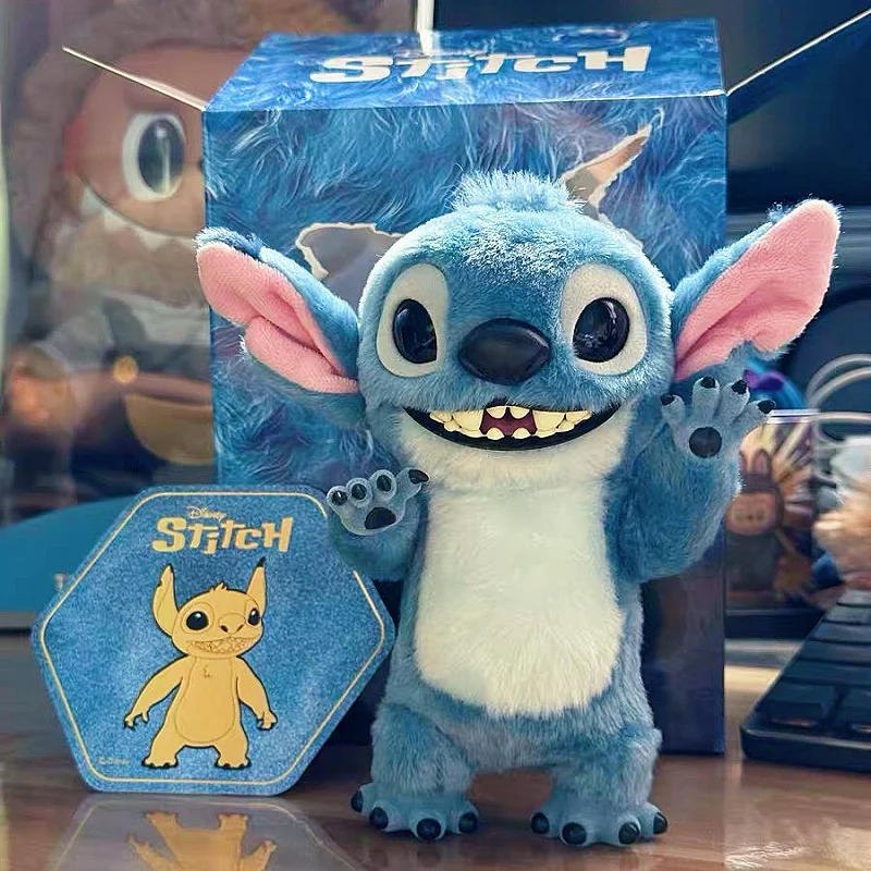 

In Stock Genuine 16cm Disney Stitch Figure Doll Kawaii Anime Stitch Backpack Pendant Doll Stuffed Cute Doll Plush Keychain Toys