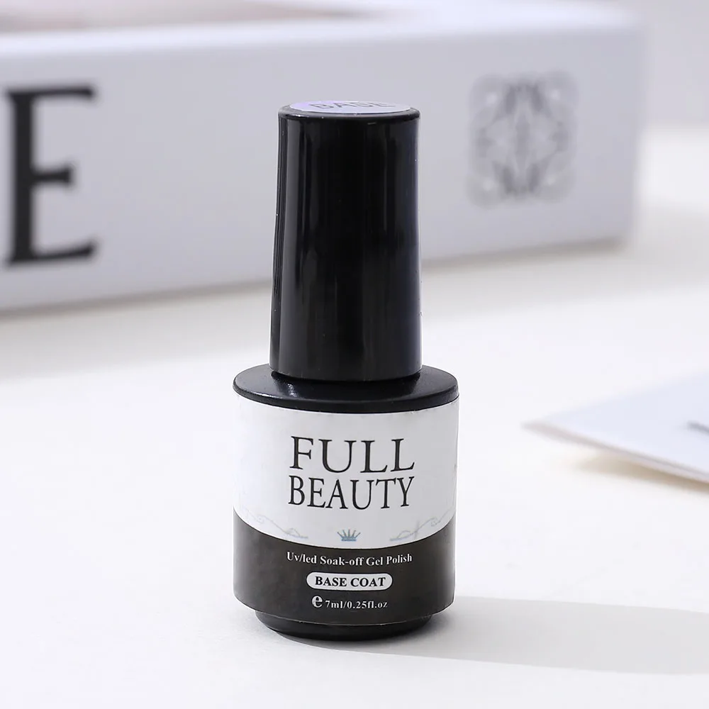 1PC Multiuso Top Base Coat Smalto per unghie Gel UV Base staccabile Coat Strumenti per manicure per unghie