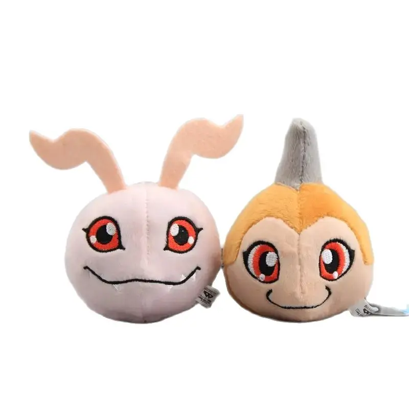 Anime Digimon Adventure Unicorn Koromon Plush Pendant Stuffed Soft Dolls Cute Small Keychain 4\