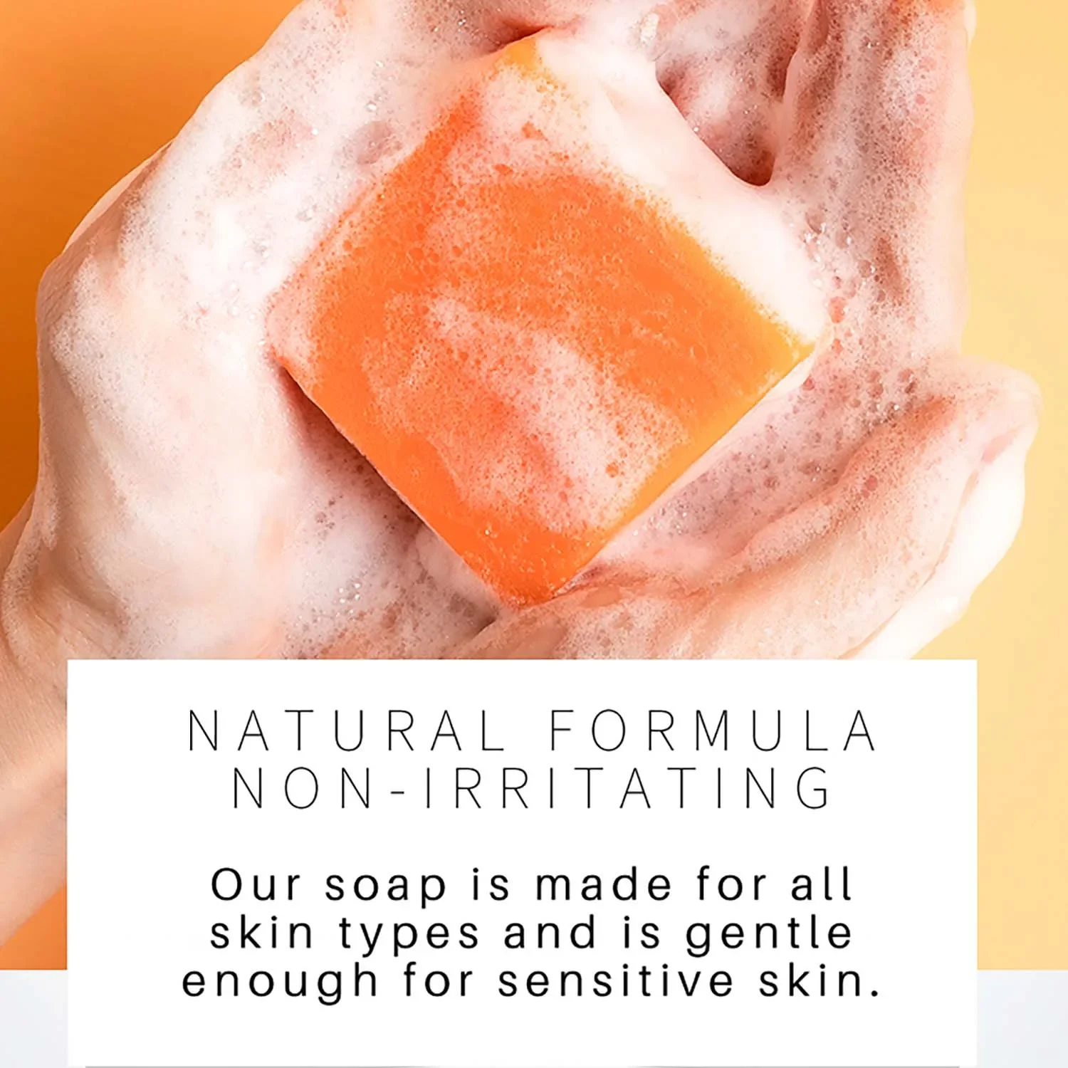 100g  Original Turmeric Soap For Dark Spot Skin Whitening Facial Body Hand Make Soap Bar Deep Cleaning Ginger Moisturizing