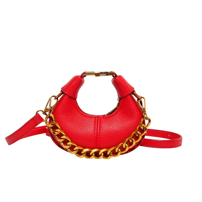 

Mini Solid Color PU Leather Saddle Shoulder Bag for Women 2025 New Trend Y2K Handbags and Purses Females Crossbody Bags