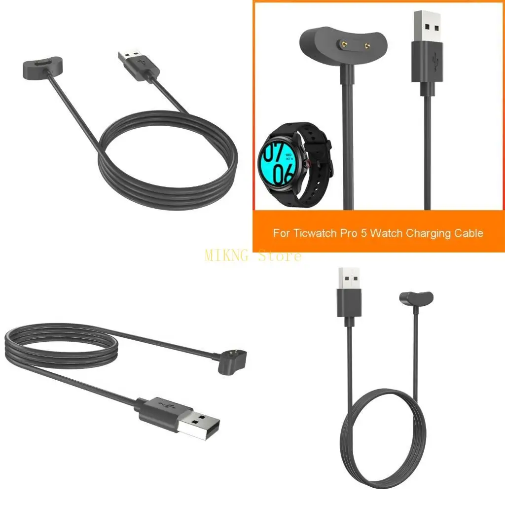 마그네틱 워치 빠른 충전 케이블 데이터 홀더 스테이션 전원 충전기 어댑터 도크 브래킷 TicwatchPro 5 최고의 판매