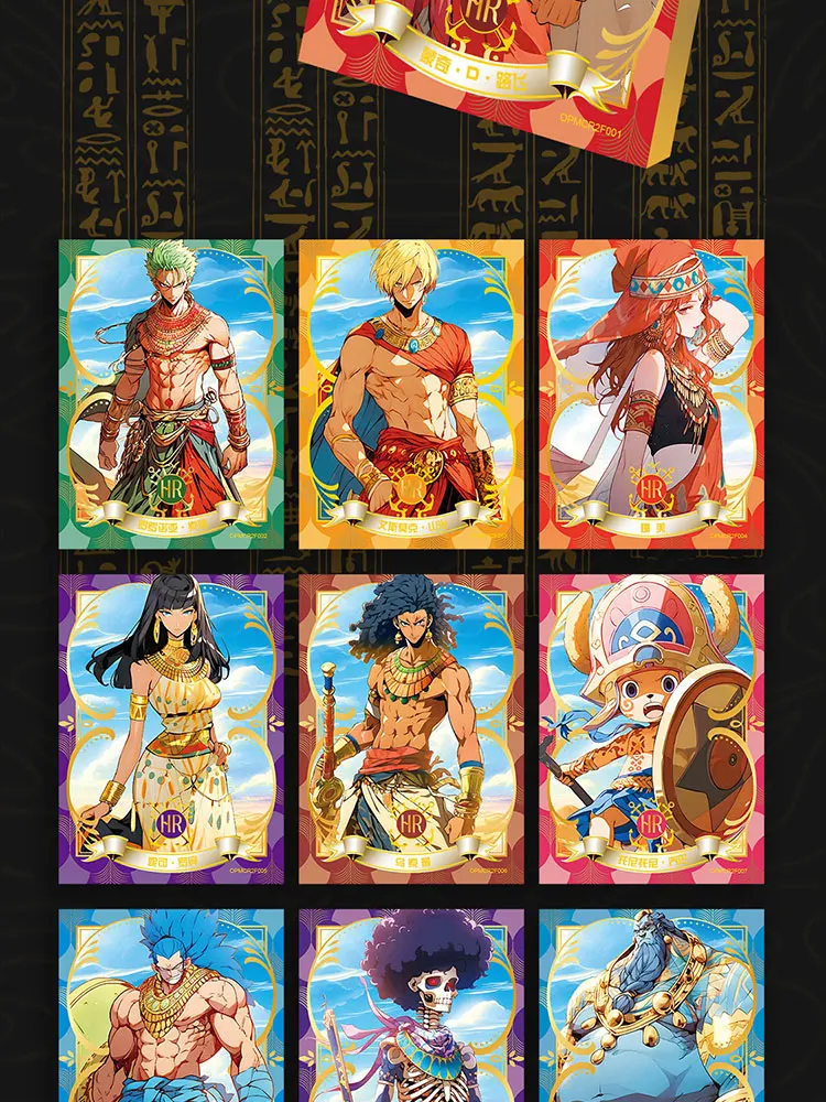 2024 Newest MaiCa One Piece Cards Luffy Nami Boa Chooper Globle Trading Game TCG Hobby Gift