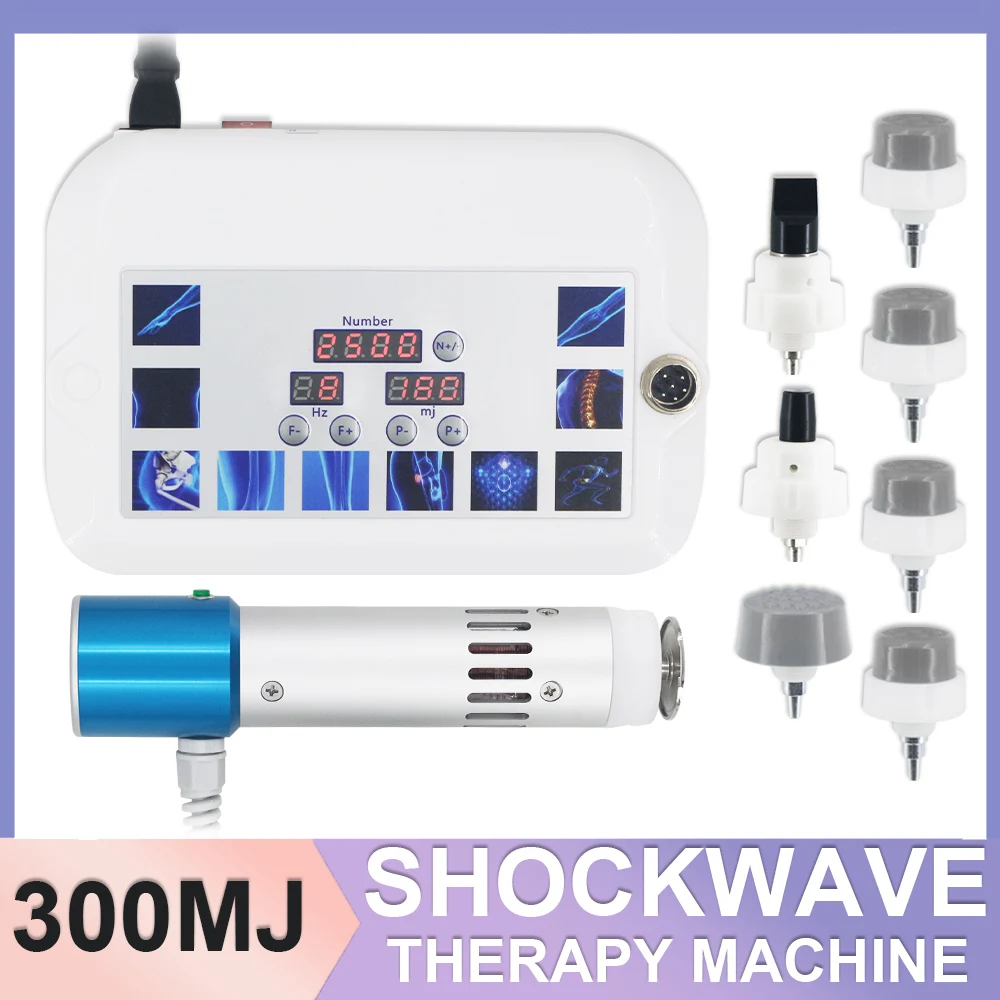 300MJ Shockwave Therapy Machine For Erectile Dysfunction Effectively Relieve Lower Back Pain Physical Therapy Shock Wave Device