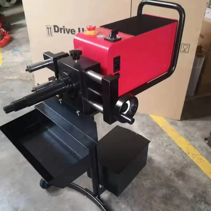 AM983 On and Off Car Brake Disc Cutting Machine Dual-Function On&Off Working Type Automobile Brake disc polishing machine