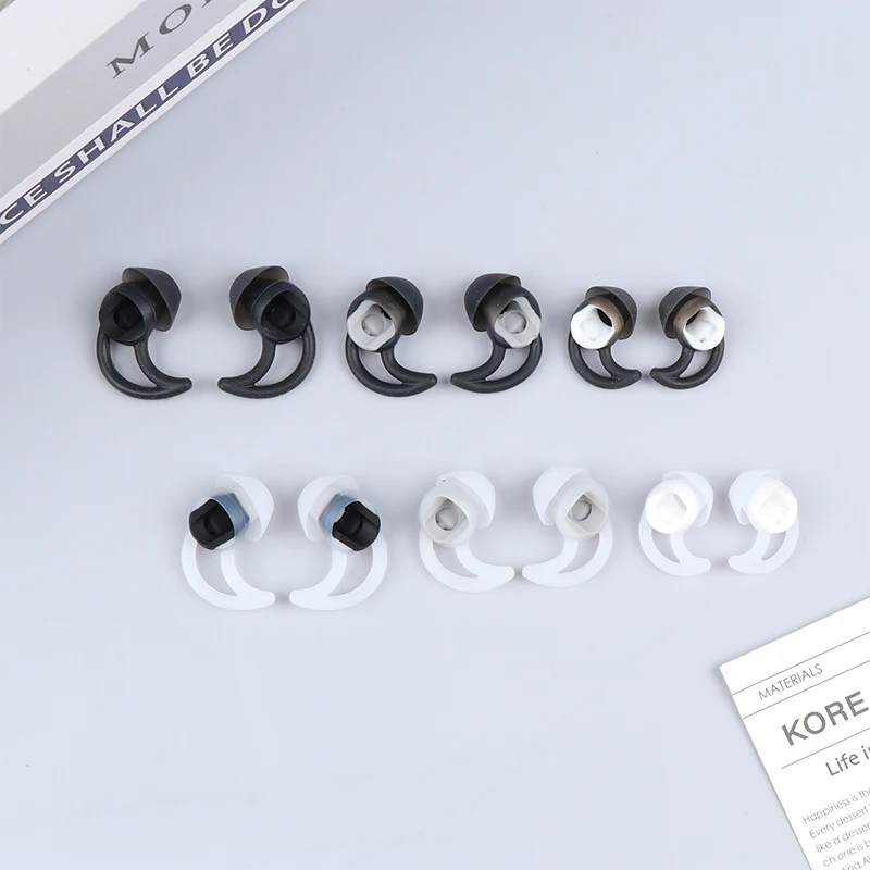 3 Pairs Silicone Replacement Earbuds Ear Tips For Bose QC20 QC30 SIE2 IE3 Soundsport Wileless Earphone Noise Cancelling Eartips