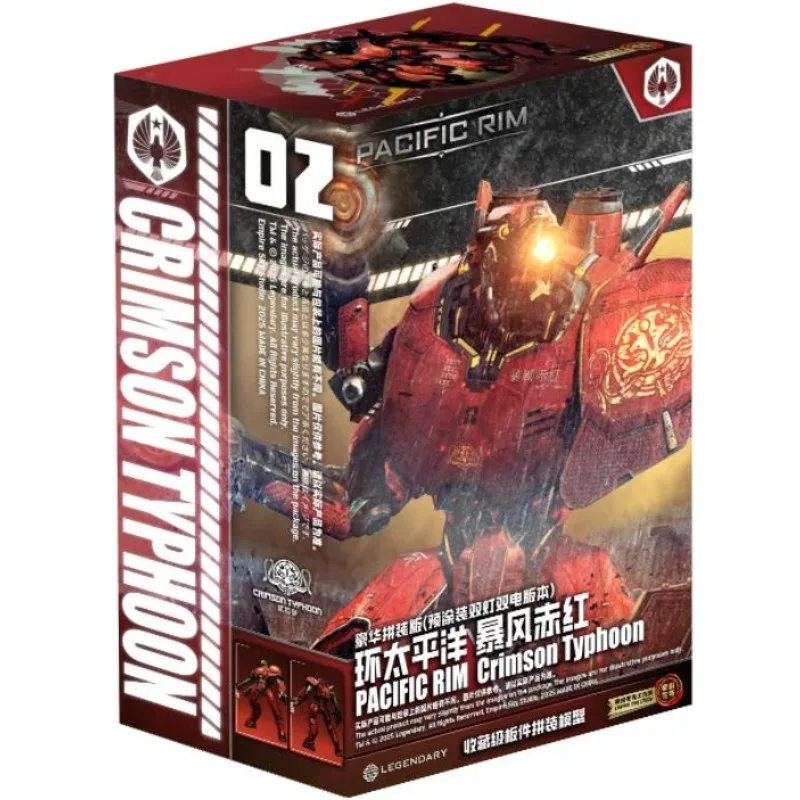 

В наличии: Коллекционная серия сборных фигурок Empire Sky Studio Pacific Rim Gipsy Danger Crimson Typhoon, 5 дюймов (13 см)