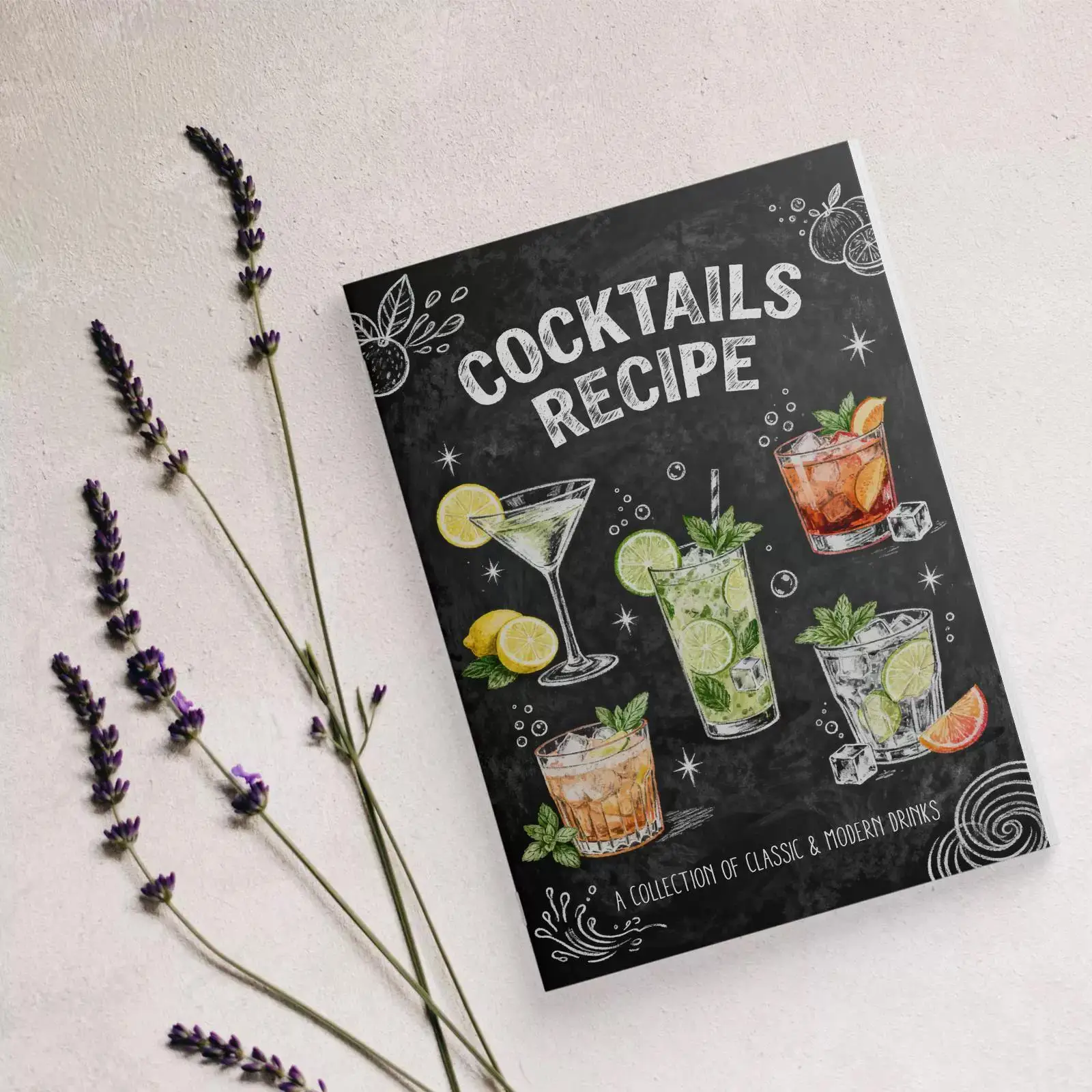 Classic and Modern Cocktails Recipe Book, Beginner Friendly Drink Making Guide, Practical Bartender Tutorial