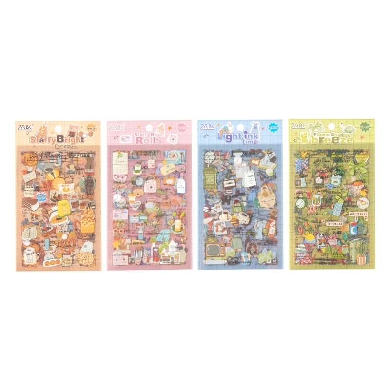 

Decorative Journaling Sticker for Notebooks Photo Album Luggage Laptop Phone