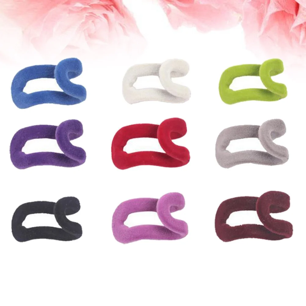 

20Pcs Hanger Connectors ABS Strong Sturdy Mini Hooks Space Saving Closet Organizer Assorted Color Hanger Hook Anti-Hook