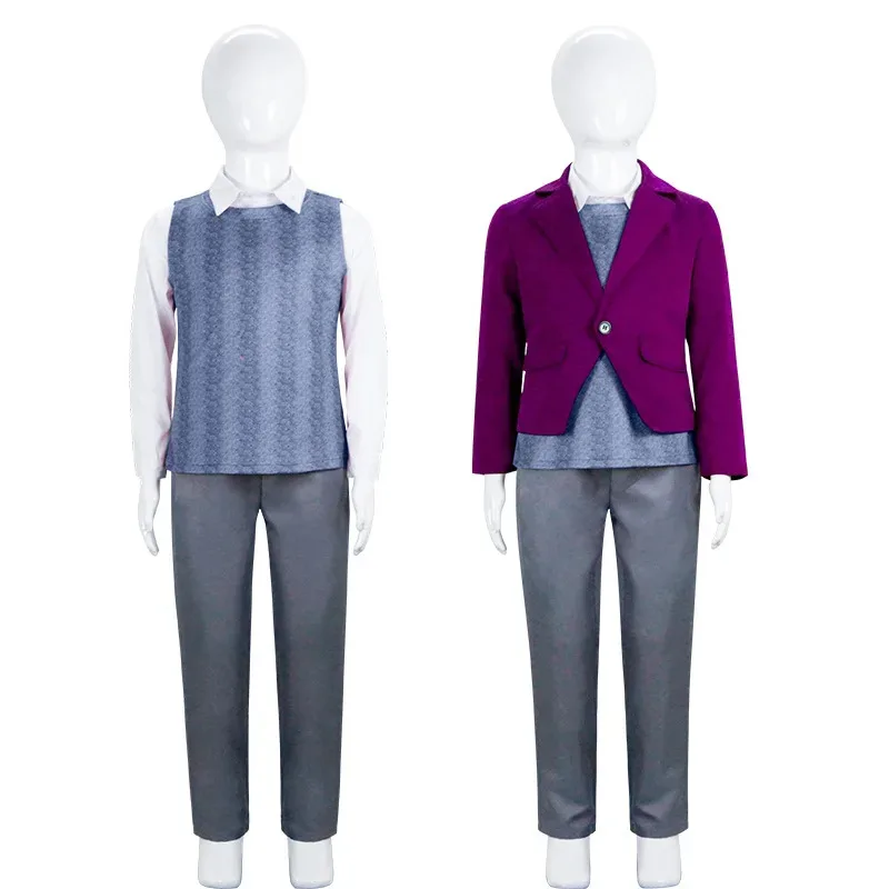 The Magician's Elephant Peter Top und Hose Cosplay Kostüm Halloween Maskerade Karneval Dress Up Party Outfits für Kinder; 2'k, 8