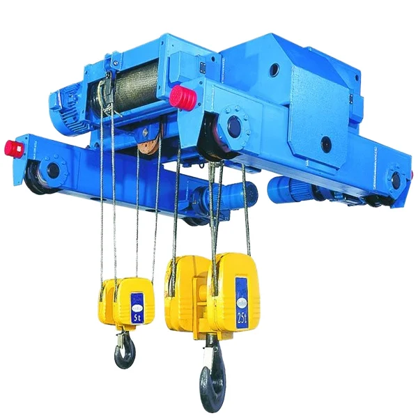 Customized Portable Movable Electric Hoist Trolley New Motor Hanging Small Wire Rope With European Quality 27Ton