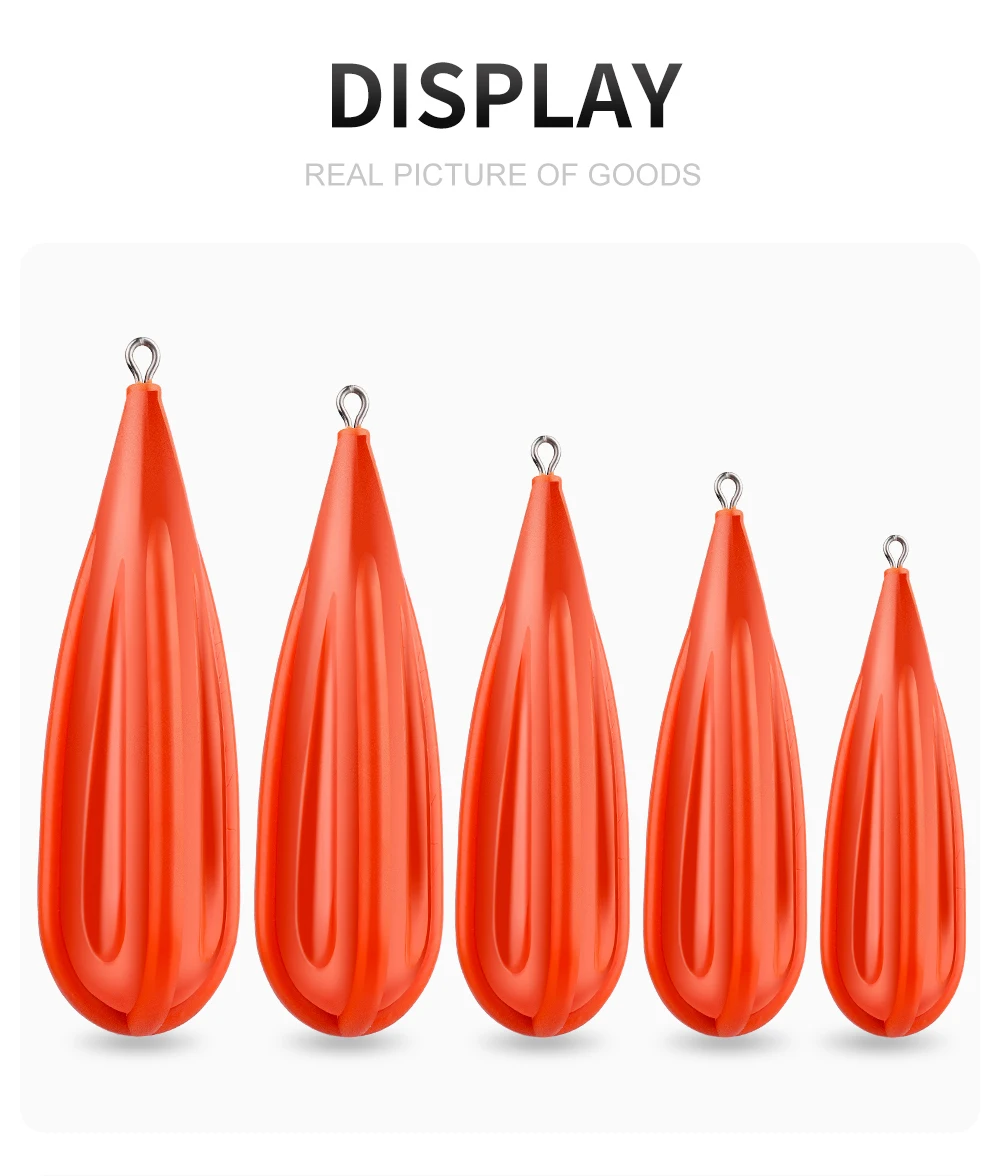 HASIDA 5 Stück Casting-Ball-Übungsstopfen, Köderwerfer aus weichem PVC, 5g 9g 12g 17g 23g, Weitwurf-Angeltraining-Köder – Detail 11