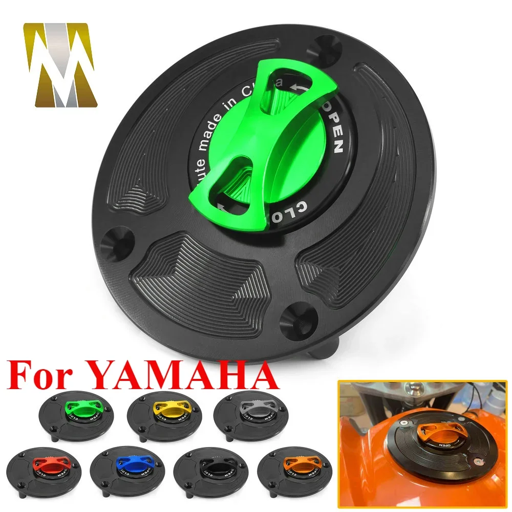 

Motorcycle Fuel Gas Tank Cap Cover Universal For YAMAHA MT01 MT07 MT09 R1 R6 FZ1 FZ6 FZ16 YZF R15 R125 FJR XJR13000 Accessories