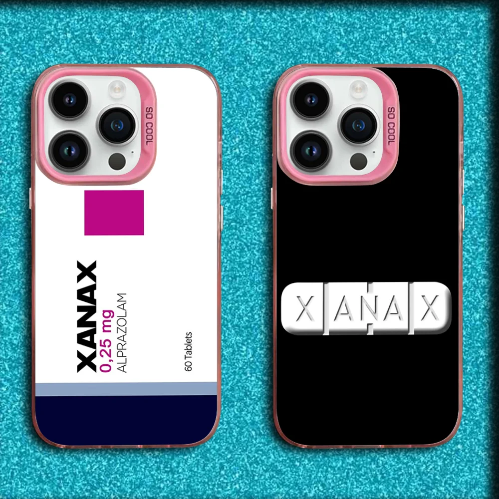 

X-XANAXS Pattern Phone Case For iPhone 16,15,14,13,12,11,Mini,Pro,MAX Pink Matte Silicone Cover