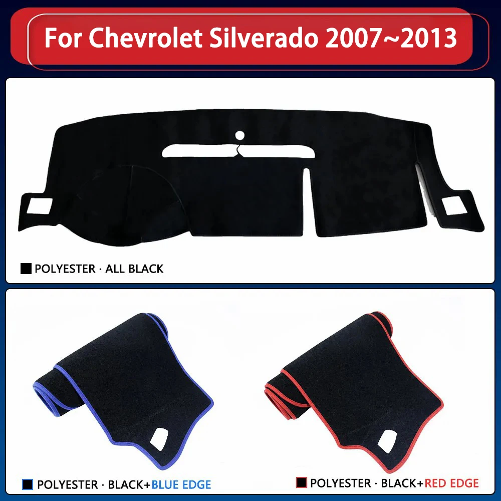 Inner Dashboard Cover Pad Cushion Sunshield for Chevrolet Silverado C/K GMC Sierra 2007~2013 2008 2009 2010 2011 Accessories