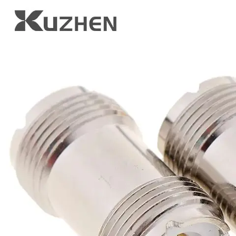 SO-239 UHF Female to Female RF Coax Cable Adapter Connector for PL-259