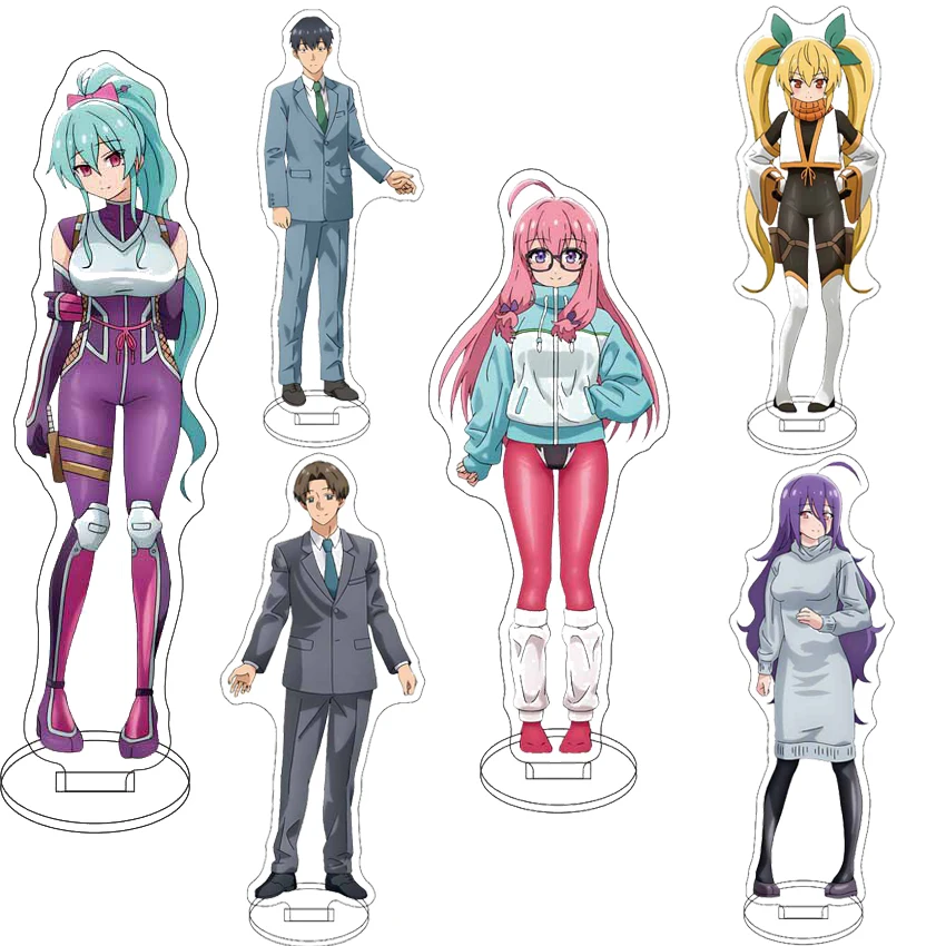 16CM Acrylic Figure Stand Anime I’m Living with an Otaku NEET Kunoichi!? Shiratsuki Shiro Ankai Masashi Cos Ornaments Gifts