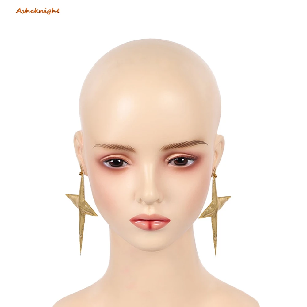 

Anime Game2026Movie Cosplay Rosalina Gold Earrings Leather Outfit Suits Halloween Roleplay Toy Props Accessories Party Disguise
