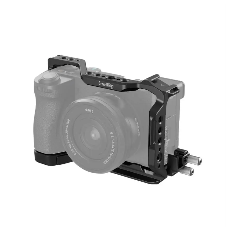 SmallRig Cage Kit for Sony Alpha 6700 A6700 Camera Cage Half Cage Baseplate Cold Shoe Mount Plate for Sony Alpha 6700 4336