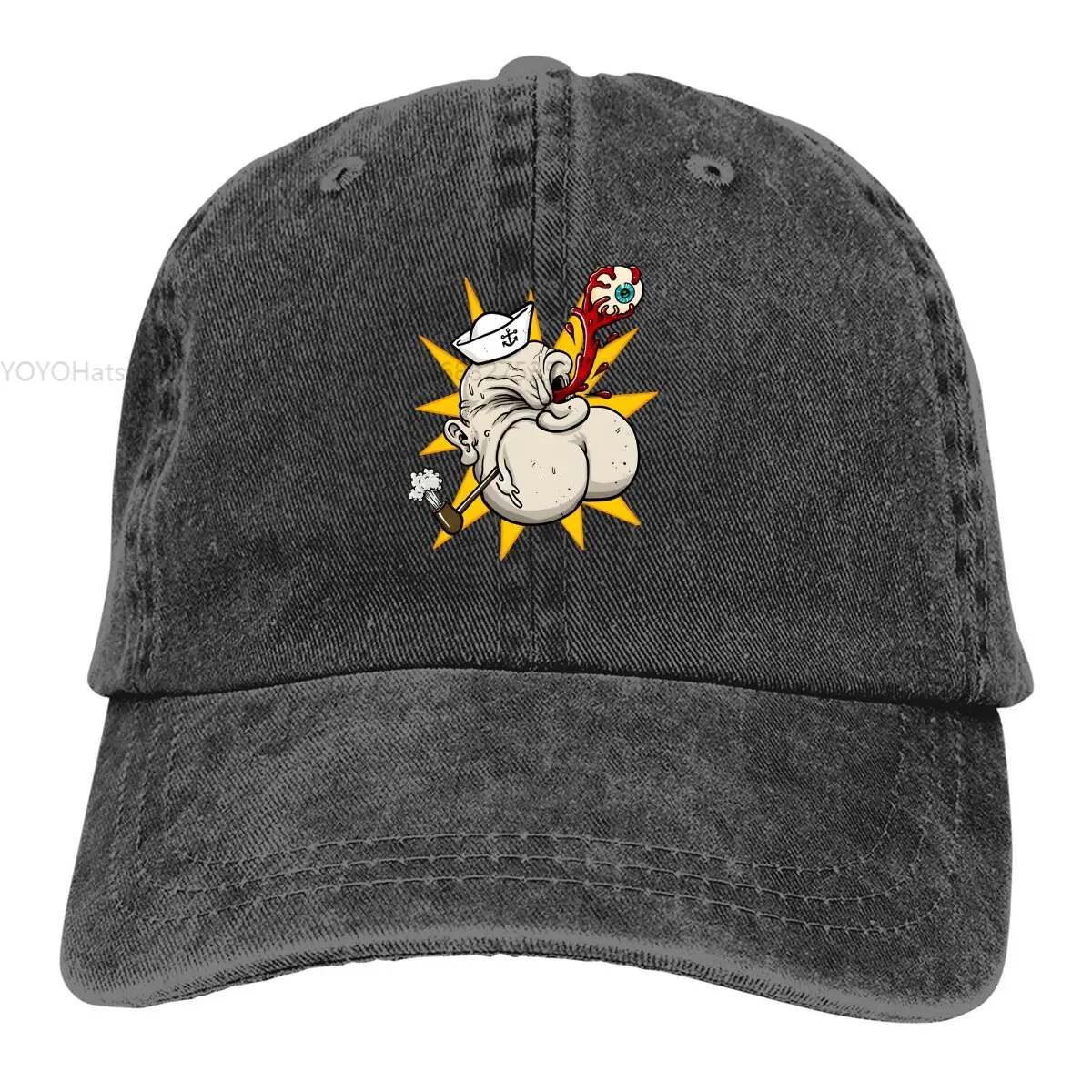 Summer Cap Sun Visor Fashion Hip Hop Caps Popeyes The Sailor Cowboy Hat Peaked Hats