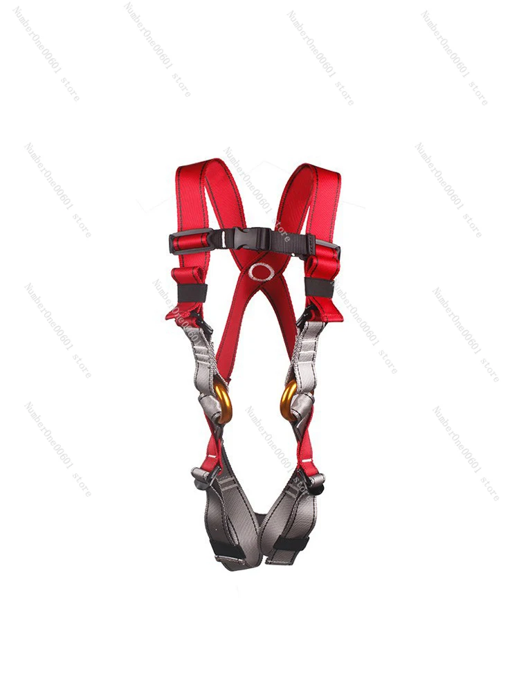 Children's High-altitude Escape Safety Belt, Full Body Outdoor Climbing Protective Clothing, Aluminum Alloy Accessories