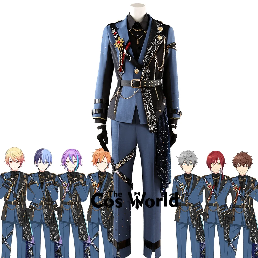 

PJSK Collab Ensemble Stars Starlight Fusion Shinonome Akito Sena izumi Morisawa Chiaki Customizable Anime Cosplay Costumes