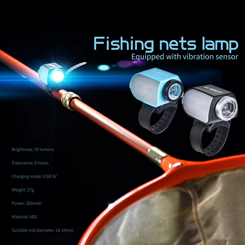 

Рыболовная посадочная сеть светильник, водонепроницаемая для любителей рыбалки