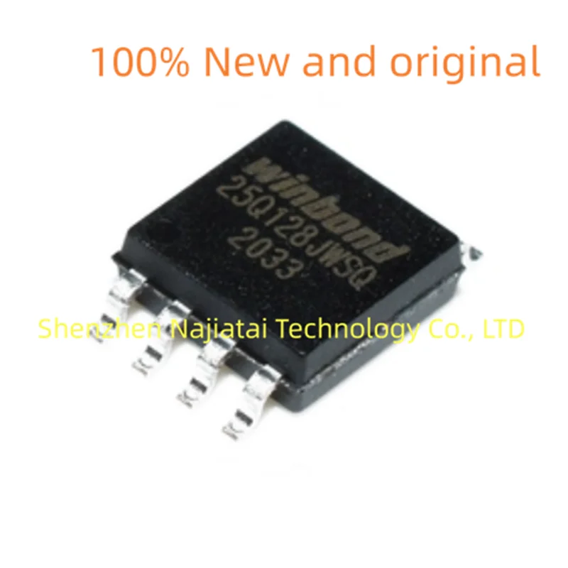 

10 шт./лот 100% Новый оригинальный W25Q128JWSIQ 25Q128JWSQ SOP-8 IC