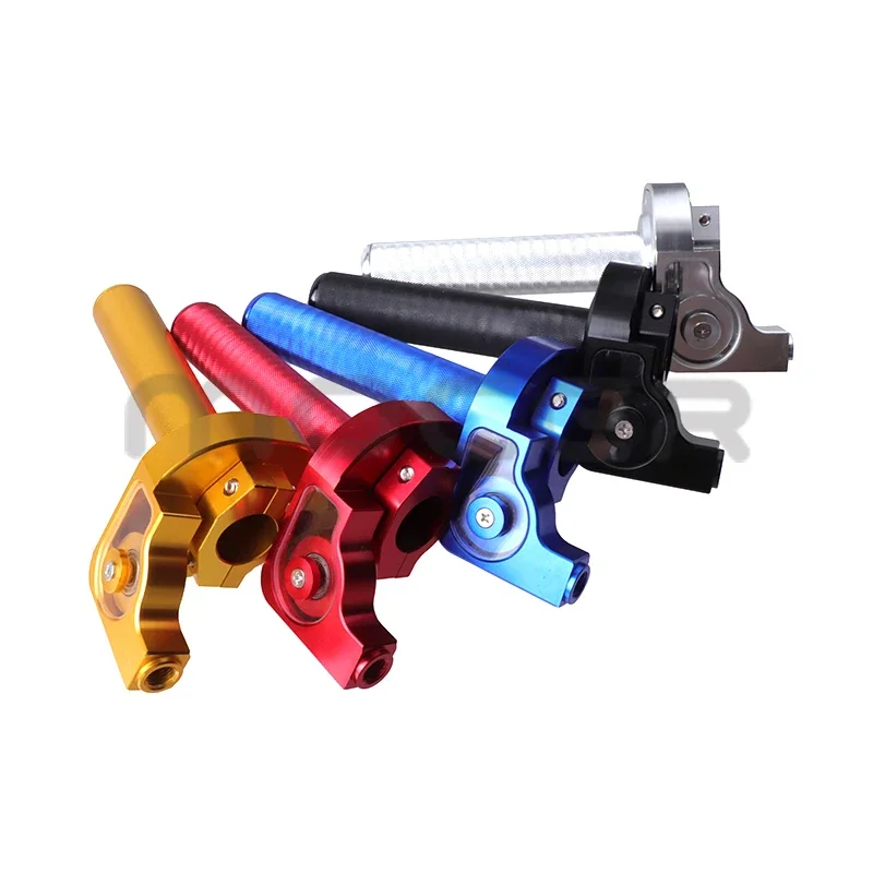 Racing 22mm CNC Aluminium Gaspedal Drossel klappen griff Quick Twister für Crf50 70 110 Irbis 125 250 Dirt Bike Motorrad Zubehör