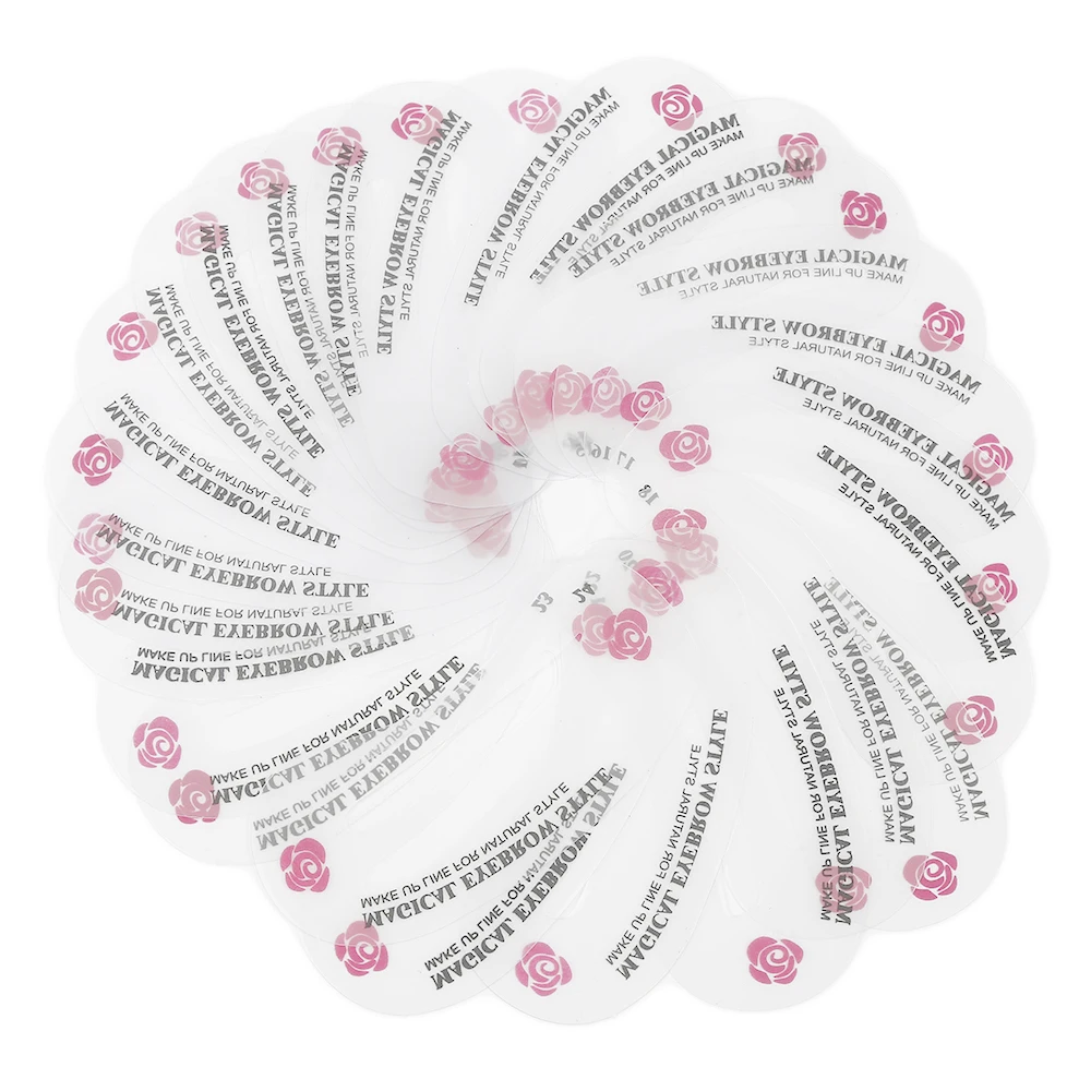 Eyebrow Shaping Kit Easy To Use Innovative Design Define And Shape Eyebrows Eyebrow Shaping Tools Top-rated Shaping Stencils