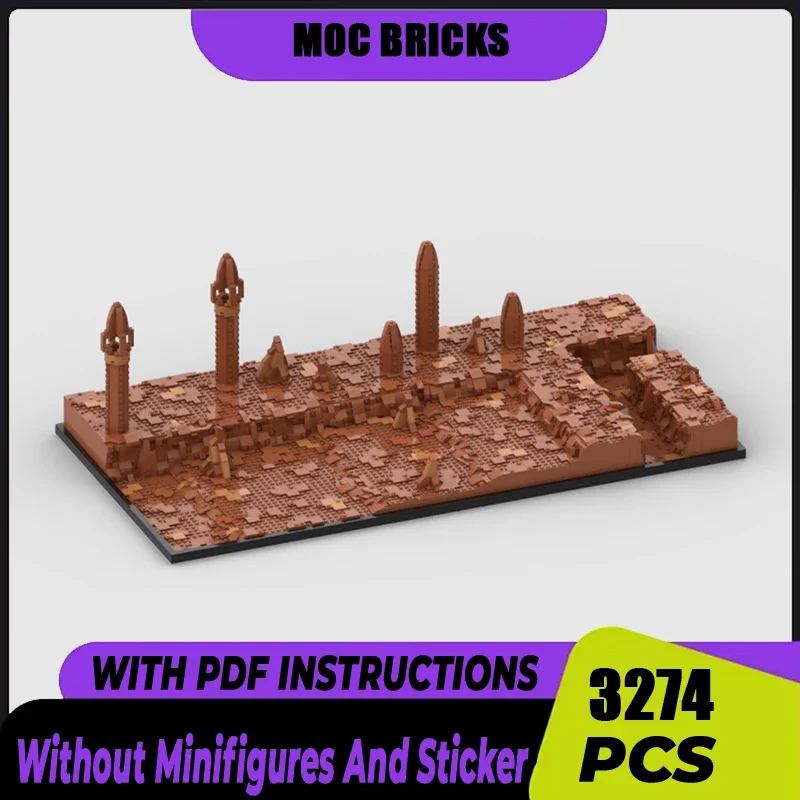 

Star Movie Moc Building Blocks Geono Battlefront Model Technology Famous Scenes Brick DIY Assembly Construction Toy Holiday Gift